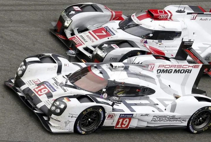Hulkenberg Tandy Bamber Porsche Le Mans