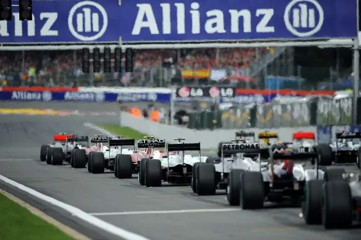 BELGIAN GRAND PRIX F1/2010 - SPA 29/08/2010 - START© FOTO ERCOLE COLOMBO