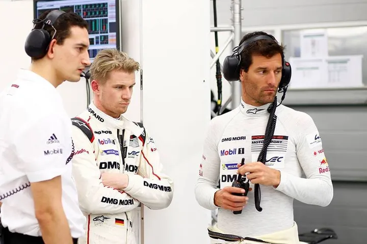 Hulkenberg Webber Porsche
