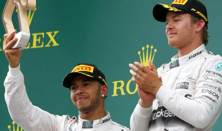 Hamilton Rosberg Austria