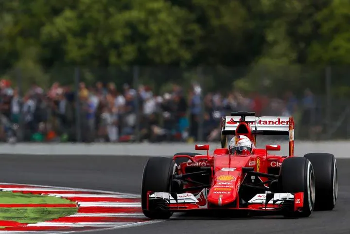 F1+Grand+Prix+Great+Britain+Qualifying+Vettel