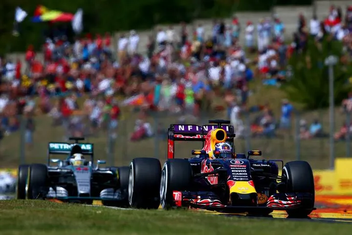 Ricciardo+Hamilton+Grand+Prix+of+Hungary+a5vGe21Pl19x