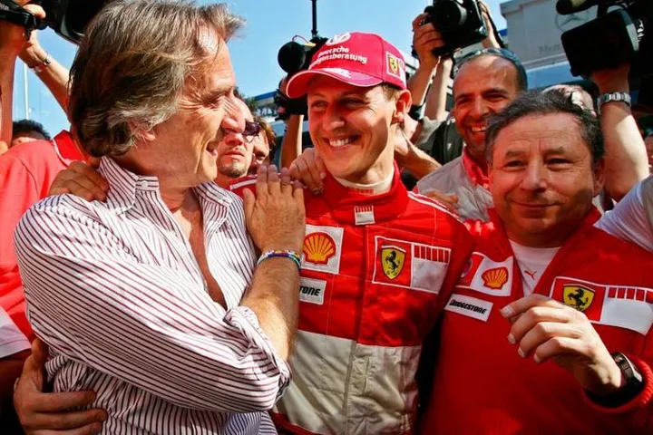 montezemolo schumacher todt