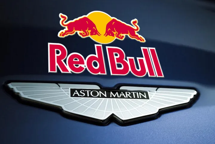 Red Bull Aston Martin badge logo