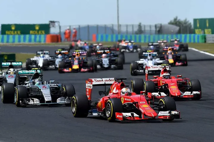 Sebastian+Vettel+F1+Grand+Prix+Hungary+winner
