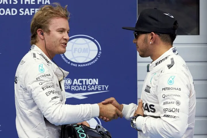 Rosberg Hamilton