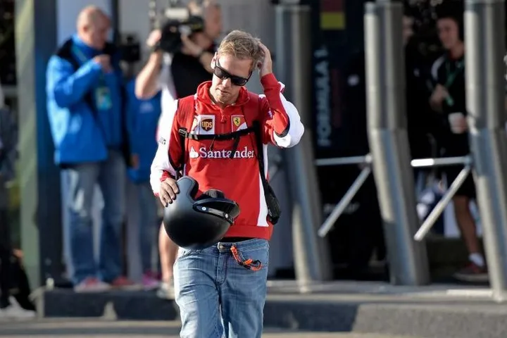 Vettel Spa Ferrari