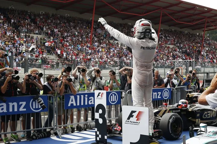Hamilton Spa Mercedes winner