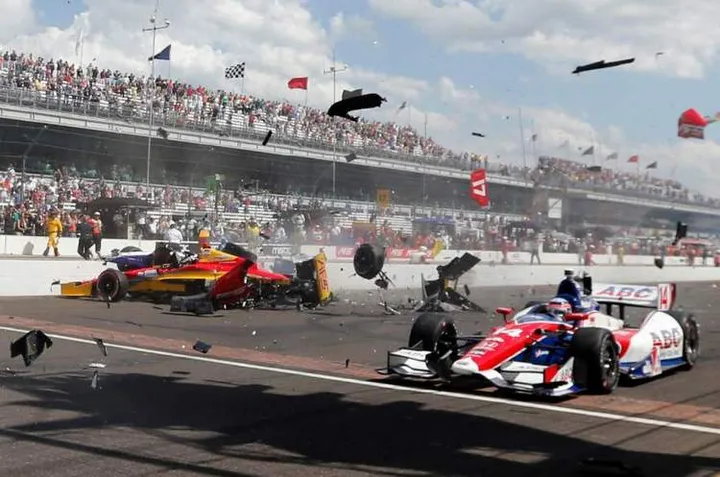 Justin Wilson crash