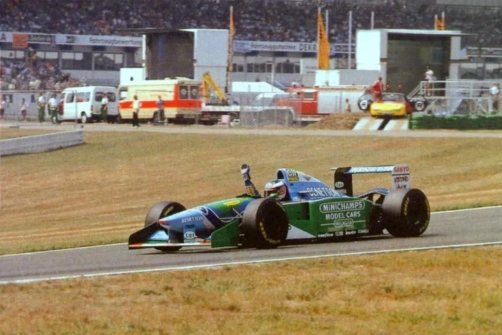 Schumacher Germany 1994 Hockenheim