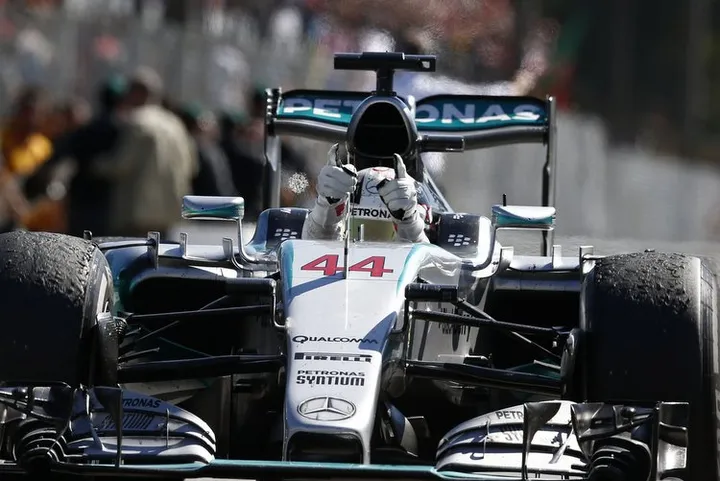 2015 Monza Mercedes Hamilton