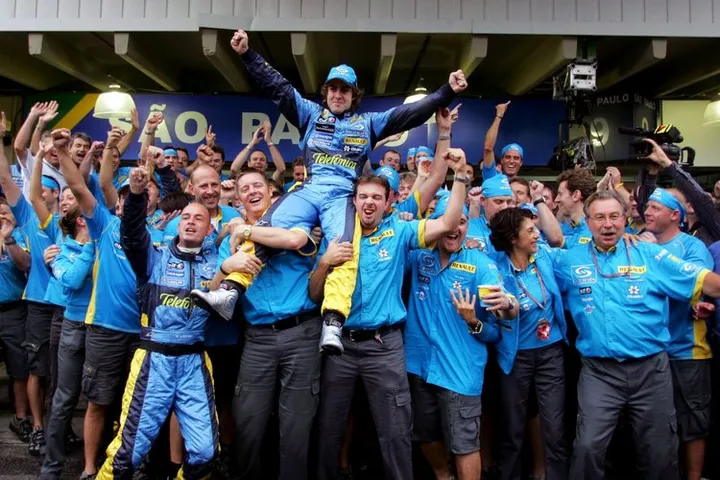 Alonso Renault champion