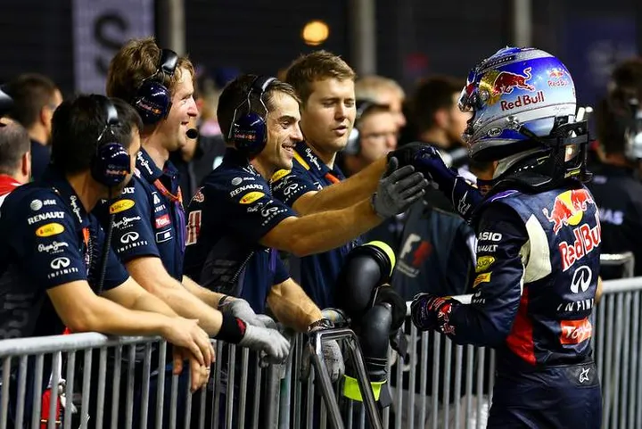 F1+Grand+Prix+Singapore+Qualifying+Ricciardo