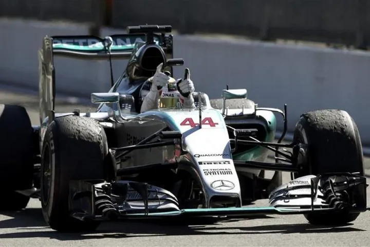 Hamilton Monza Mercedes