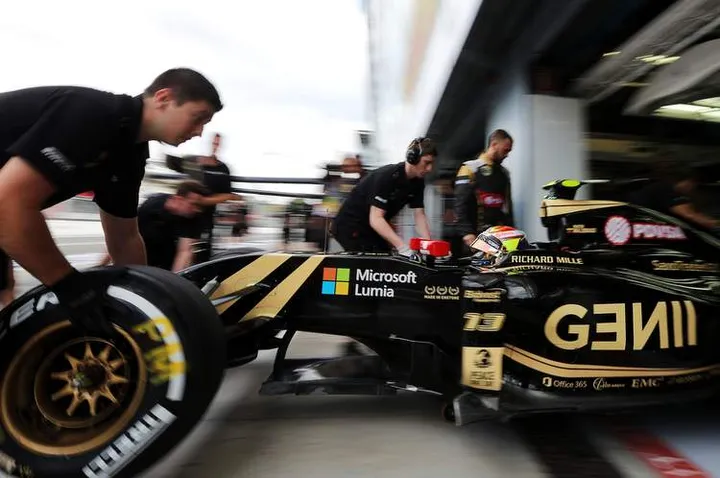 Pastor Maldonado (VEN) Lotus F1 E23.Italian Grand Prix, Friday 4th September 2015. Monza Italy.