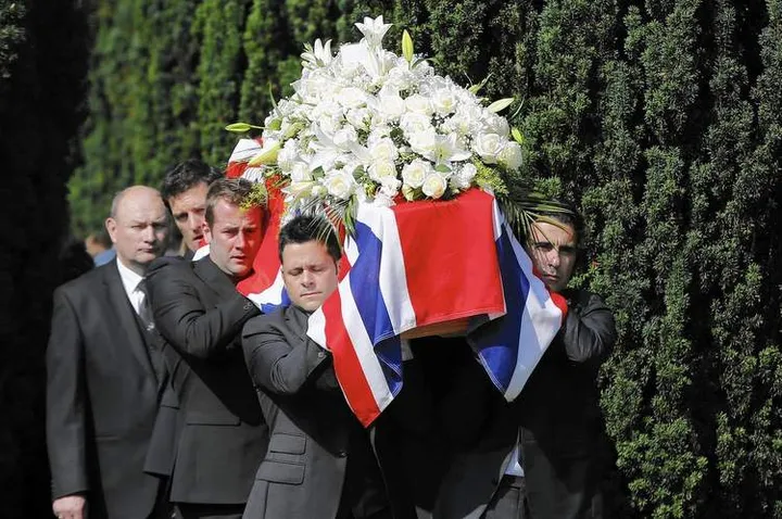 Justin Wilson funeral
