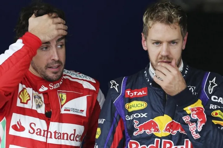 Vettel Alonso
