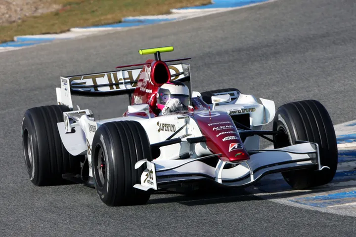 Franck Montagny (FRA) Force India F1. Formula One Testing, Day One, Jerez, Spain, Tuesday, 4 December 2007.
