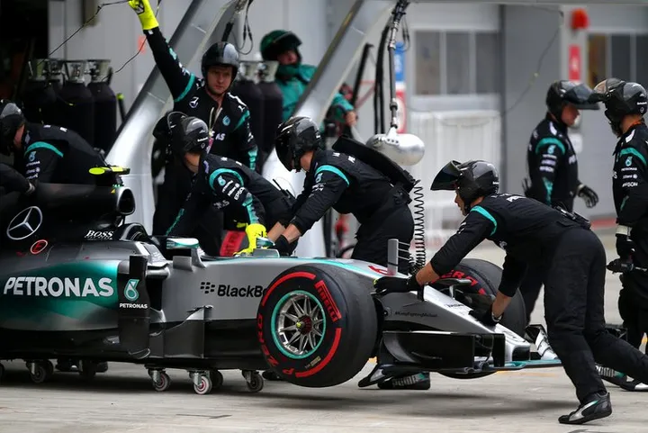 F1+Grand+Prix+of+Russia+Rosberg+ retires+DNF