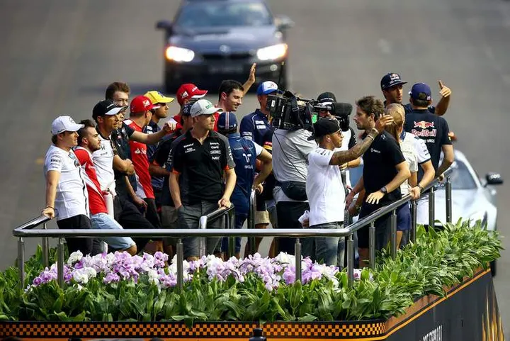 F1+Grand+Prix+of+Singapore+drivers