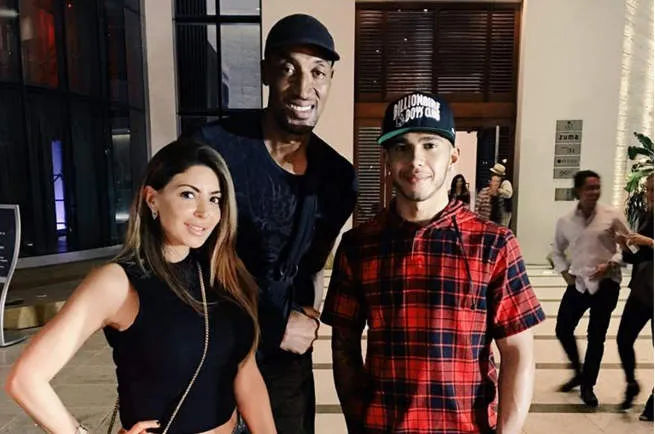 Lewis Hamilton Scottie Pippen