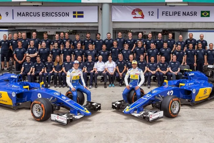 Sauber race team