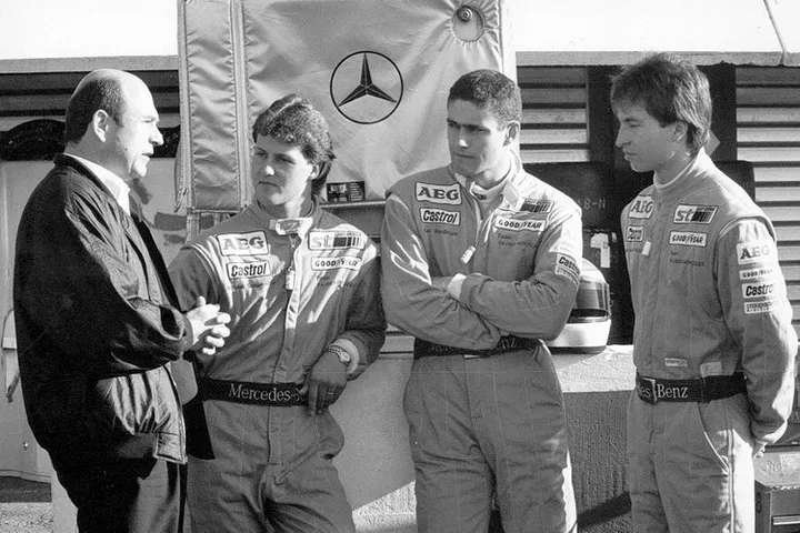 Sauber Schumacher Wendlinger Frentzen