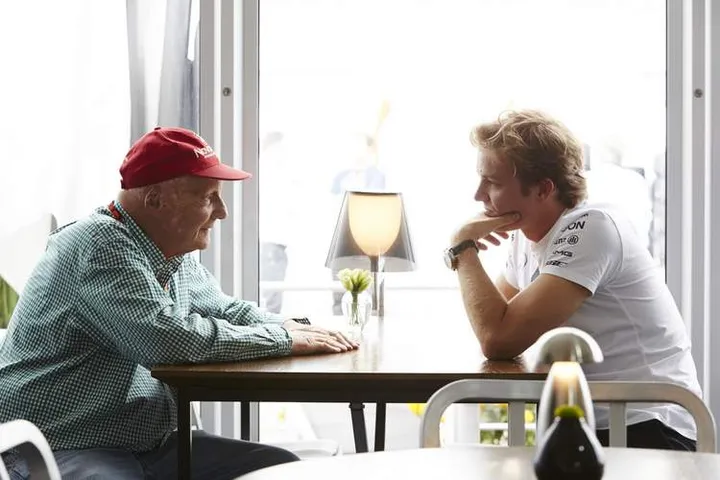 Nico Rosberg Mercedes Lauda