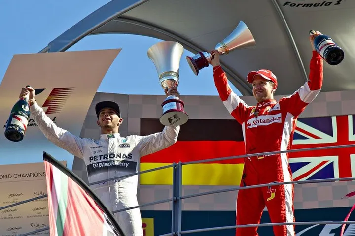 Vettel Hamilton