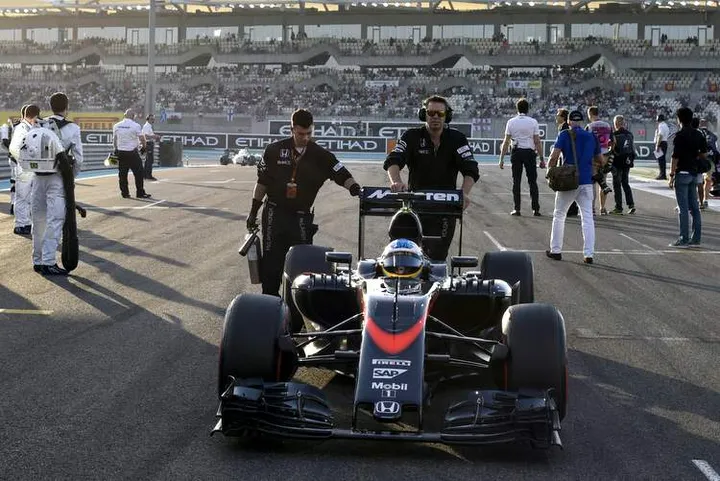 Fernando Alonso Abu Dhabi