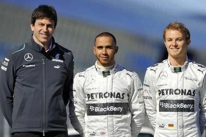 Wolff Rosberg Hamilton