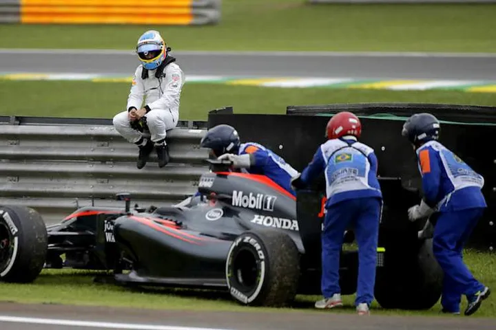 Alonso McLaren Brazil