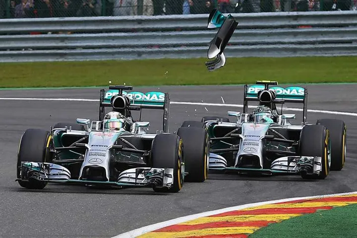 The latest incident between team-mates Lewis Hamilton and Nico Rosberg has put pressure on Mercedes