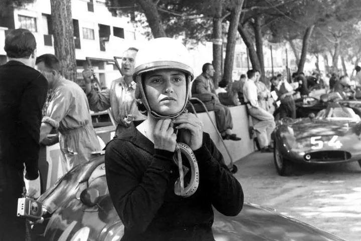 1958 Monaco Grand Prix Monaco, Monte Carlo. 1958 Maria Theresa de Filippis World Copyright - LAT Photographic