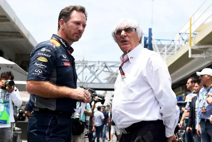 Christian+Horner+Bernie+Ecclestone+F1+Grand+Horner