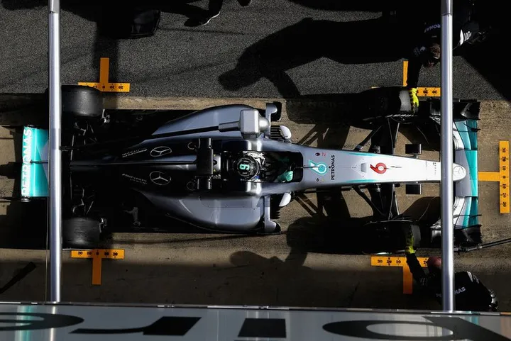 F1+Testing+Barcelona+Day+Two+Rosberg