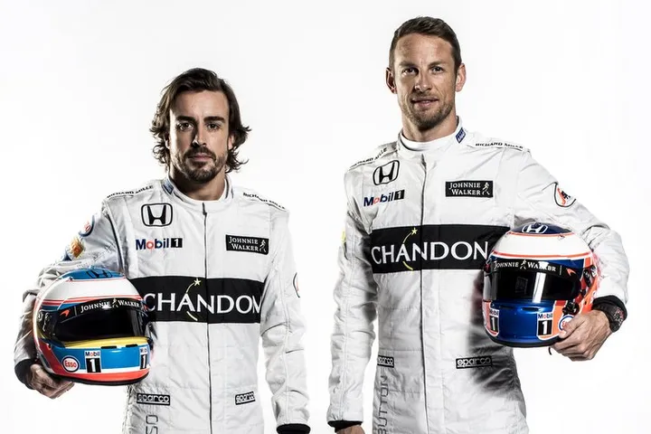 Fernando Alonso &amp; Jenson Button Portrait 2