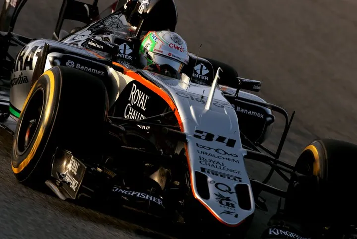 Alfonso Celis Jr (MEX) Sahara Force India F1 VJM09 Development Driver.Formula One Testing,