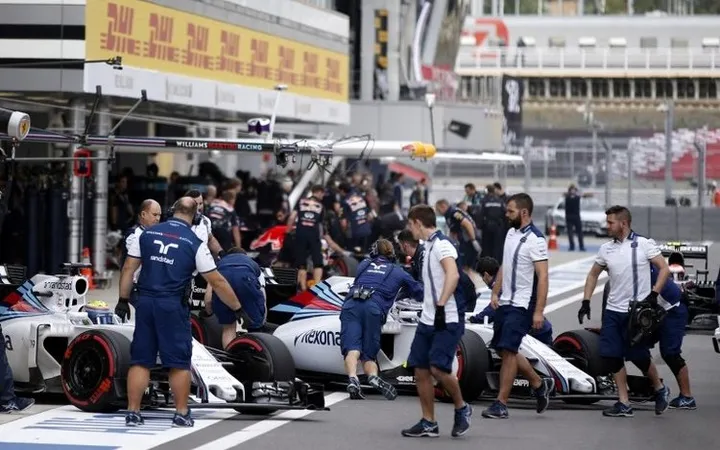 F1 Qualifying Williams 
