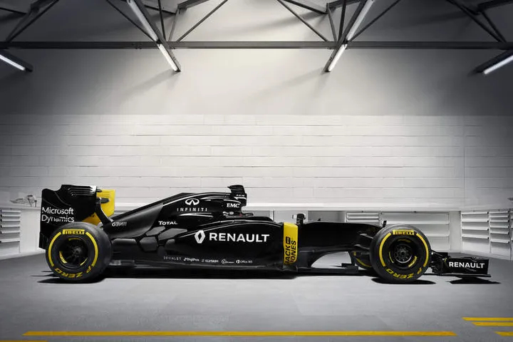 Renault F1 car 2016