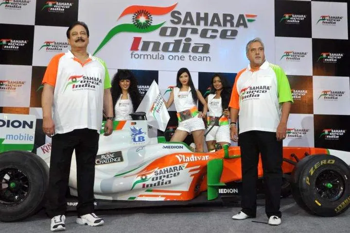 sahara force one india Mallya Subrata Roy