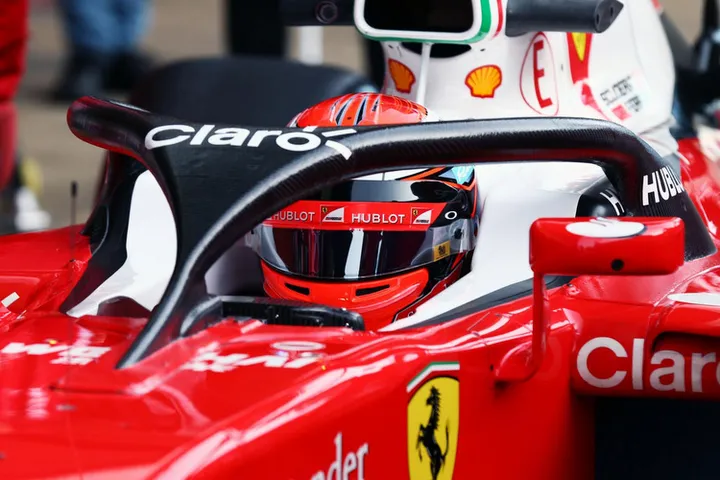Fi ferrari halo cockpit