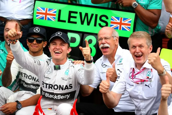 Dieter+Zetsche+F1+Grand+Prix
