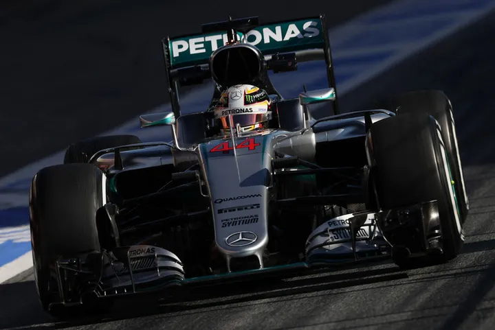 F1+Testing+Barcelona+Day+Four+Hamilton