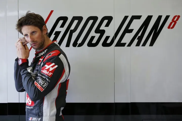 Albert Park, Melbourne, Australia. Saturday 19 March 2016. World Copyright: Sam Bloxham/LAT Romain Grosjean Haas F1 Team