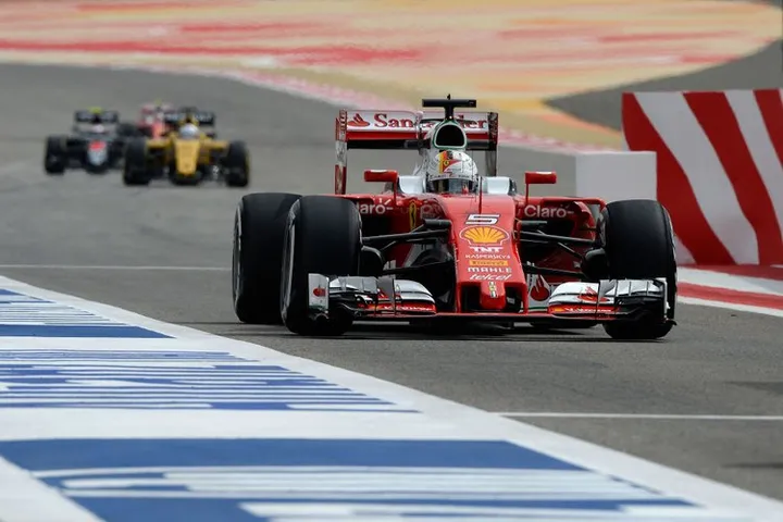 GP BAHRAIN Sebastian Vettel Ferrari