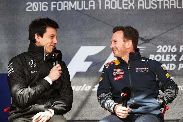 Christian+Horner+Australian+F1+Grand+Prix+Toto+Wolff