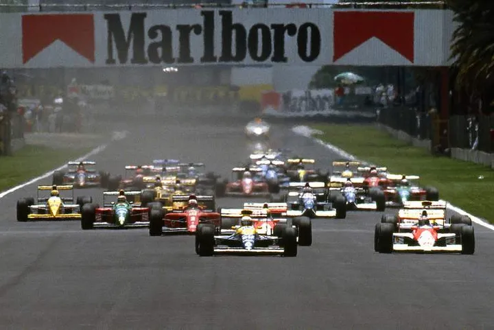 Formula One Championship, Mexican Grand Prix, Mexico City, 24 June 1990.