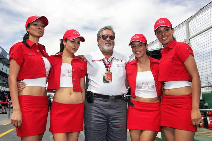 vijay mallya grid girls models