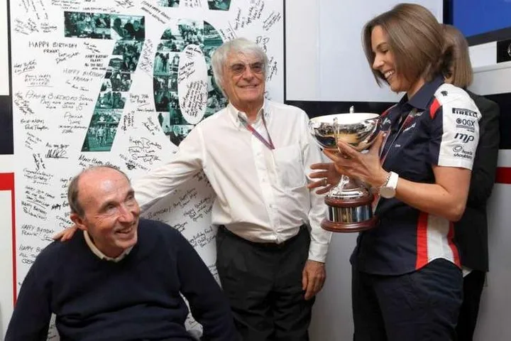 Williams Frank Claire Ecclestone